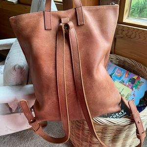 Parker Clay Miramar Leather Backpack